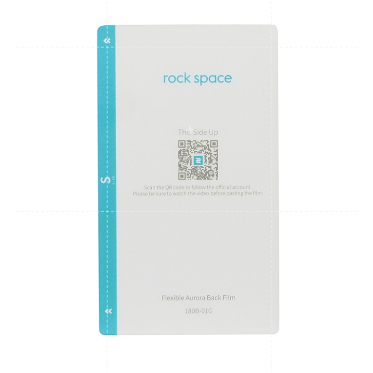 Rock Space ฟิล์มกันรอย พร้อมเครดิต 100 เครดิต 100 แผ่น
