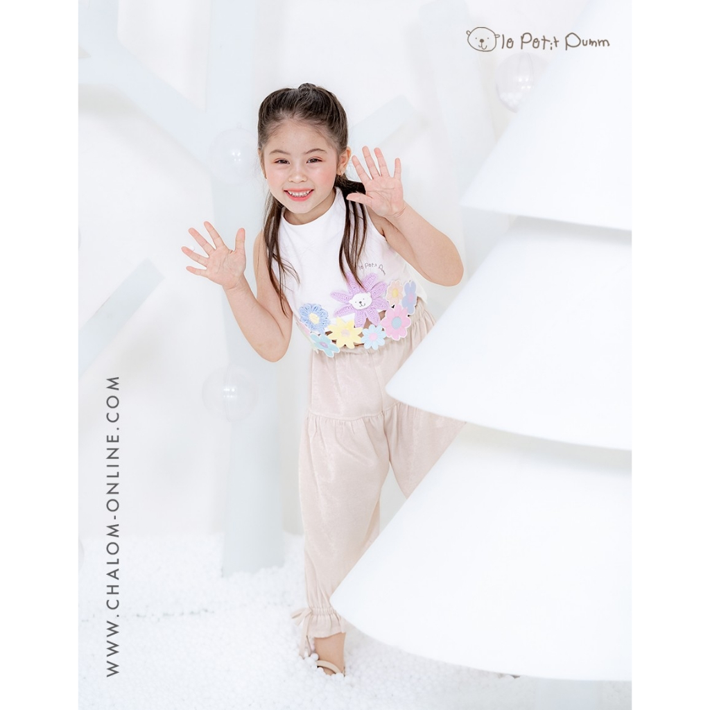 𝐏𝐢𝐜𝐨 𝐋𝐚𝐲𝐥𝐚 ชุดเซ็ทเสื้อ+กางเกงขายาว : KS PU 383+384 PL1 รูปที่ 3