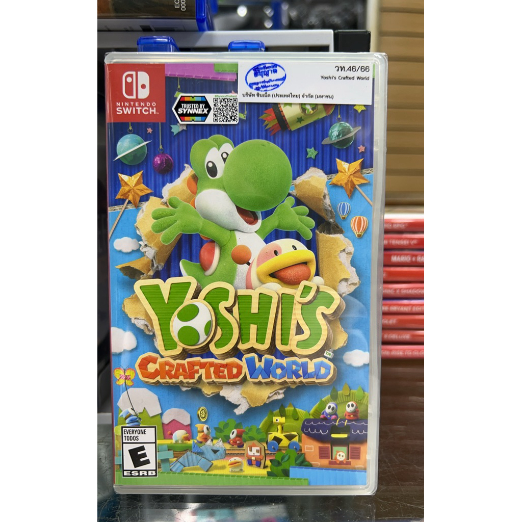 แผ่นเกมส์ Yoshi’s Crafted World Nsw มือ1