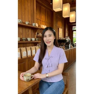 เสื้อผ้าฝ้ายผ้าพื้นเมืองคอวี รุ่นออนแก้ว