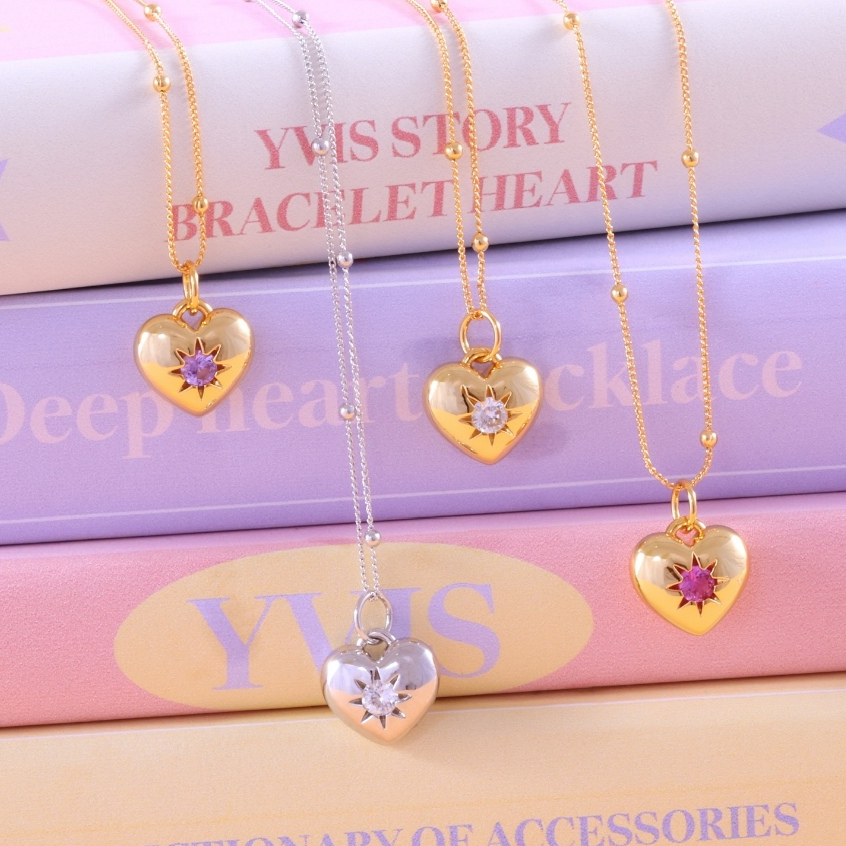 YVIS Deep Heart Necklace