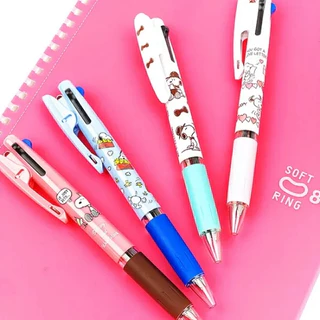 (มี 76 ลายน่ารักๆ) พร้อมส่งค่ะ .... ปากกาญี่ปุ่น Uni Jetstream หมึก 3 สี ลายน่ารักจากญี่ปุ่น ราคาต่อแท่งค่ะ