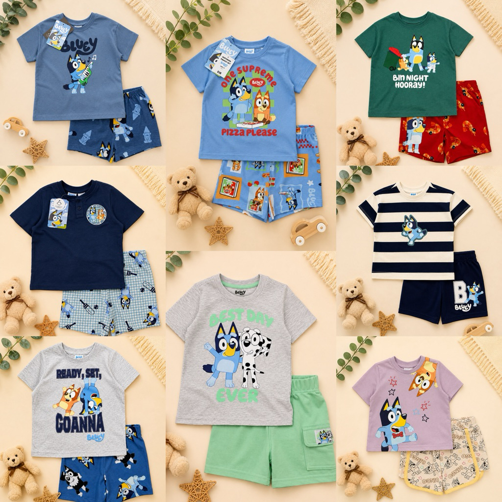 ชุดเด็ก Set 2 ชิ้น (เสื้อ+กางเกง)1T-8T