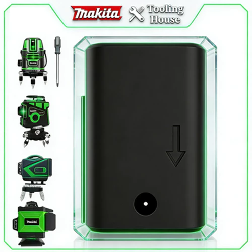 ⚡️Laser Level Battery ลิเธียม 2/5/12/16 Line ความจุ4800mAh เข้ากันได้กับระดับเลเซอร์ทุกประเภท