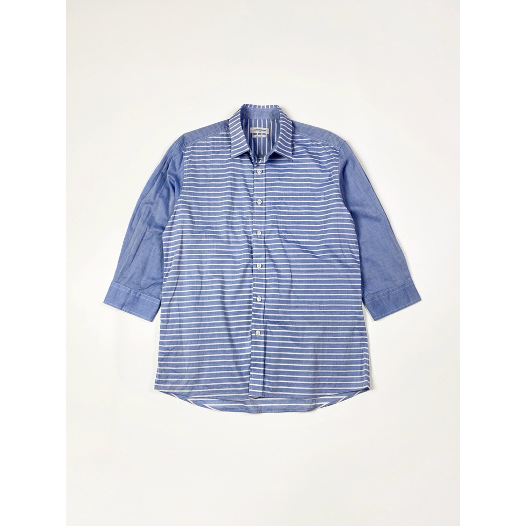 zishen homme ── stripe shirt , blue