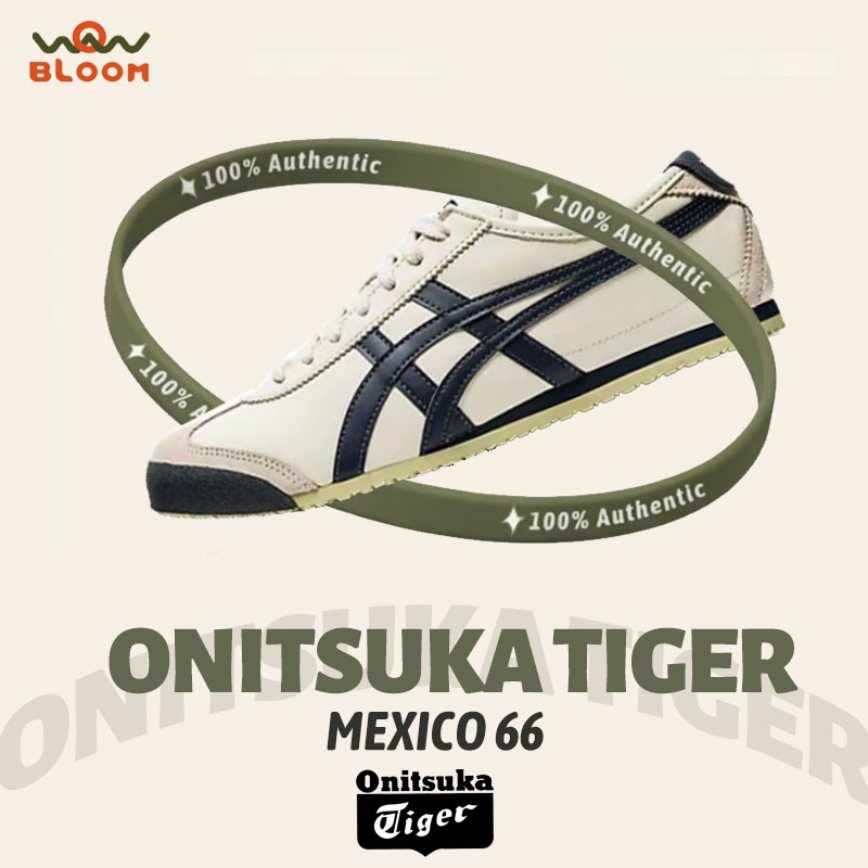 Onitsuka Tiger Mexico 66 Birch Navy Blue（DL408-1659）รับประกันแท้ 💯