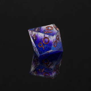 Sharp Edge Dice D4 D6 D8 D10 D12 D20 D100 (1ลูก, 1die) | DnD D&D MTG RPG TRPG บอร์ดเกม Magic เมจิก