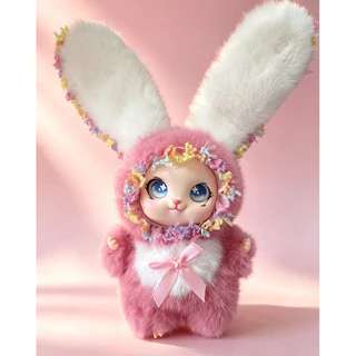 🇹🇭Cute Bunny ตุ๊กตาพวงกุญแจน้องกระต่าย 7 สี น่ารักนุ่มพิเศษ พร้อมห่วงจับ สำหรับเด็ก 7 ปีขึ้นไป