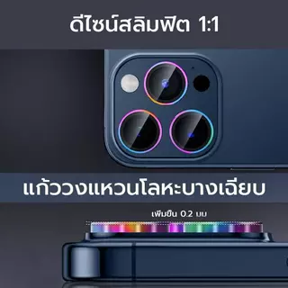 ฟิล์ม เลนส์กล้อง สำหรับ iPhone 17 17Pro Max 17Air 16 16Pro Max 15 15Pro Max 14 14Pro Max 13 13Pro Max 12 12Pro MAX I11