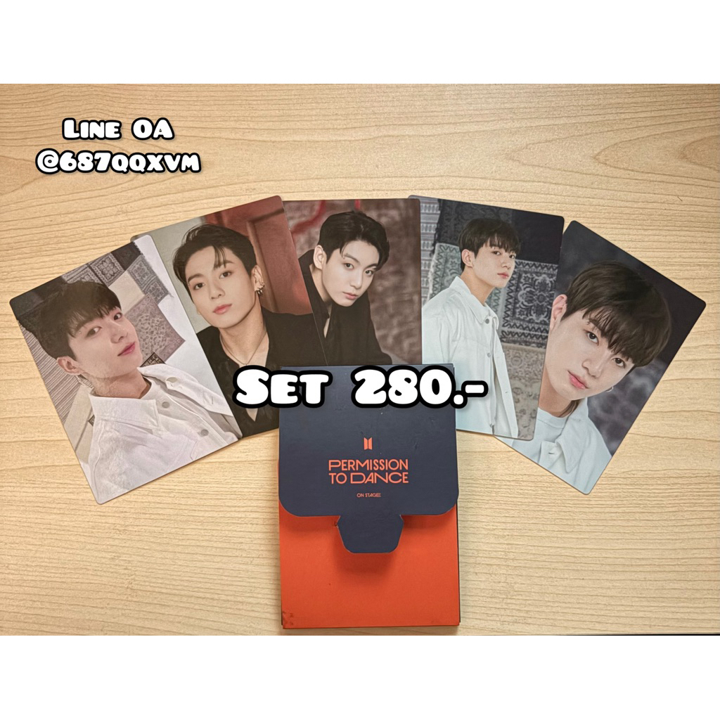 โฟโต้การ์ด BTS PTD Mini Photocar Set