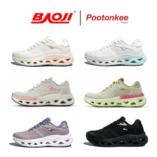 BAOJI บาโอจิ Running รุ่น BJW 1158 รองเท้าผ้าใบ รองเท้าวิ่งผู้หญิง