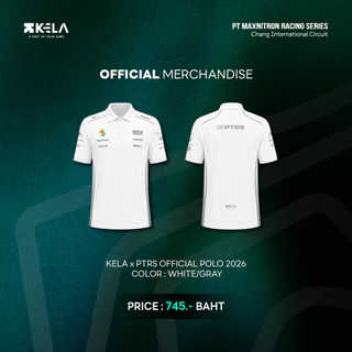 KELAxPTRS OFFICIAL POLO 2026 WHITE/GRAY