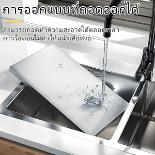 ชั้นวางติดผนังพับได้ 120x30 ซม. สแตนเลส 304 แบบหนาพิเศษ ใช้เป็นโต๊ะเตรียมอาหารและอเนกประสงค์ ประหยัดพื้นที่