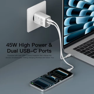 Orsen C41T GaN หัวชาร์จเร็ว PD45W อะแดปเตอร์ Type C Fast Charge Adapter ชาร์จเร็ว