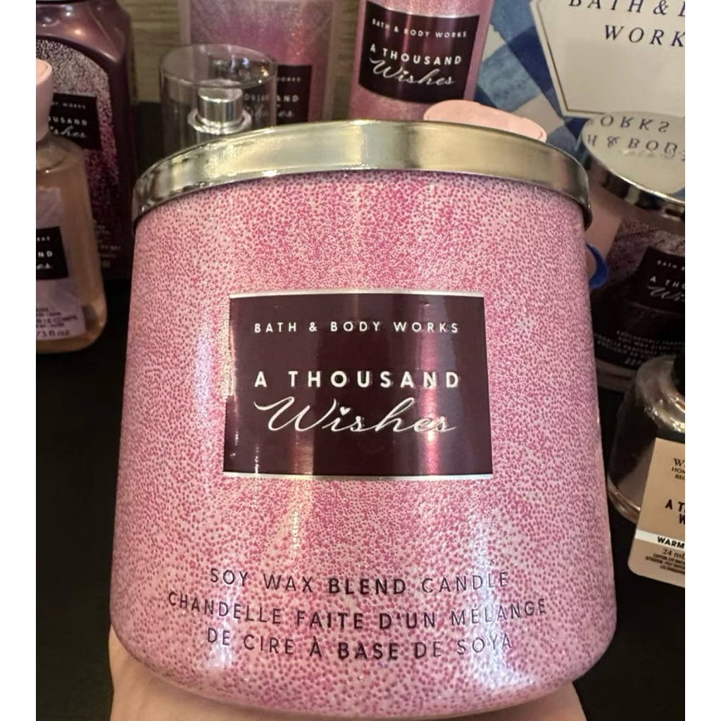 🔴แท้💯%Shopไทย🔴Bath & Body works เทียนหอม กลิ่น A Thousand Wishes✨