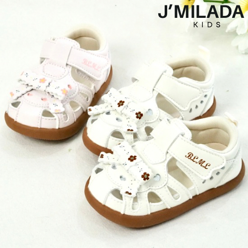 J'Milada Kids รองเท้าหัดเดิน รองเท้าเด็ก วัยหัดเดิน-2 ขวบ พื้นนุ่มมาก เดินง่าย ระบายอากาศดี  (Brad45)