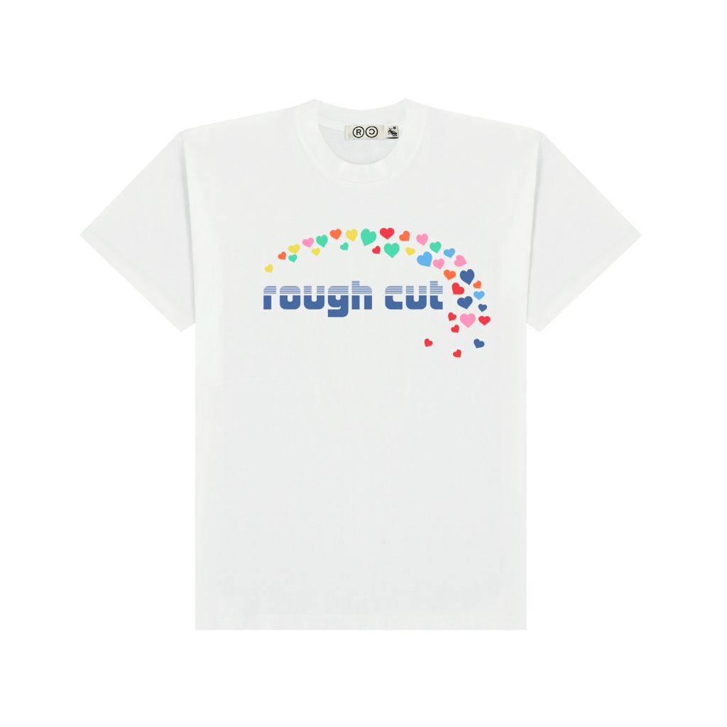 [ Rough Cut ]  Rainbow  Tee® - Rainbow