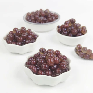 [พร้อมส่ง] ถูกที่สุด มุกป๊อบถั่วแดง Popping Boba เด้งกรอบอร่อย