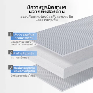 เสื่อกันความชื้น แผ่นปิกนิก เสื่อแคมป์ปิ้ง อลูมิเนียมฟอยล์ กันน้ำ เสื่อกันความชื้น สำหรับปิกนิกตั้งแคมป