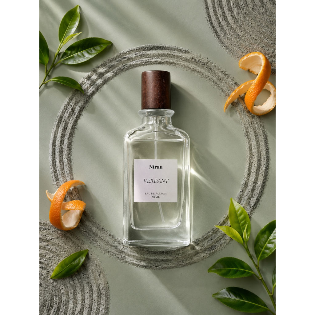 น้ำหอม Niran กลิ่น VERDANT ขนาด 10ml และ 50 ml (นิรันดร์)*ฟิลใส่เชิ้ตขาวสะอาดๆ+ธรรมชาติ+ใบชา