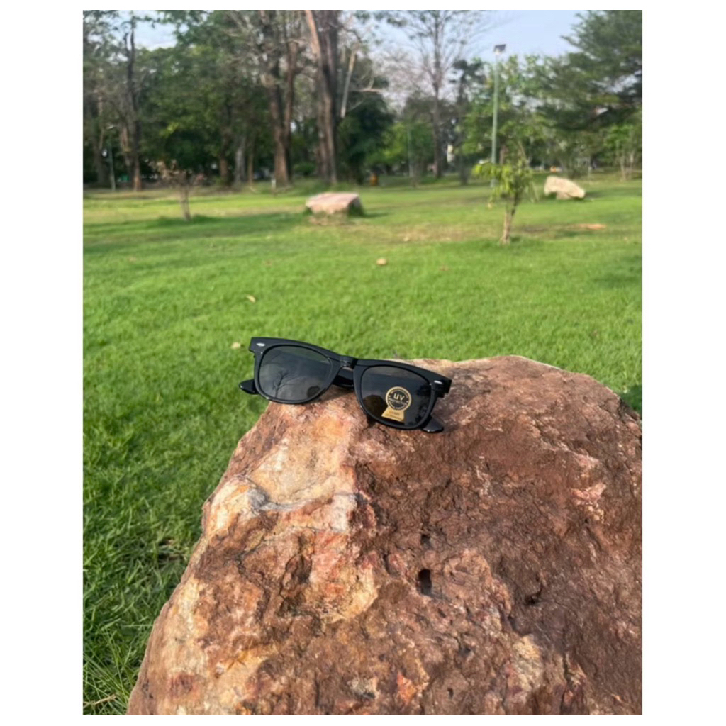 แว่นกันแดดUV400 Sunglassesรุ่นAtlanta1966 ขอบเต็ม เลนส์ตัดแสงตกกระทบ กรอบใหญ่พอดีกับหน้า