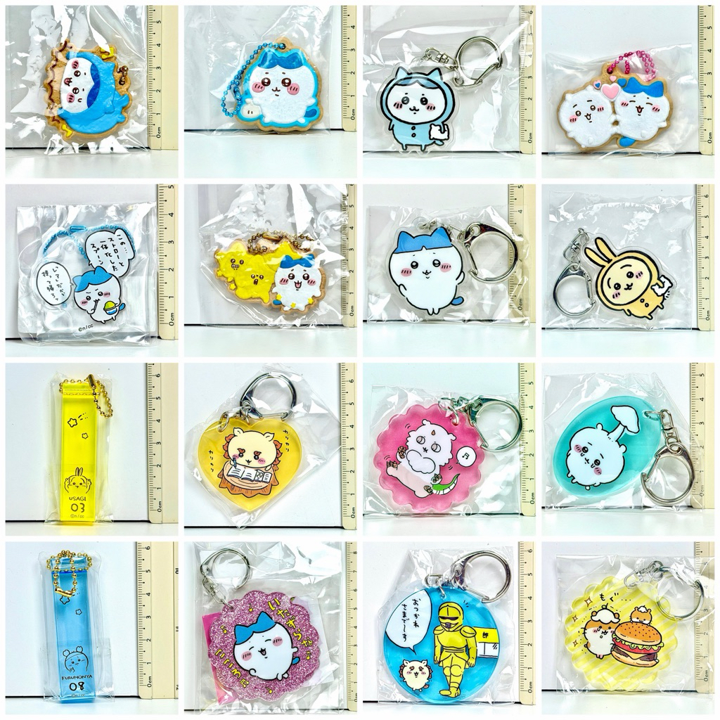 งานพวงกุญแจ Chiikawa สินค้ามีลิขสิทธิ์แท้ทุกชิ้น มีตราปั้มทุกชิ้น