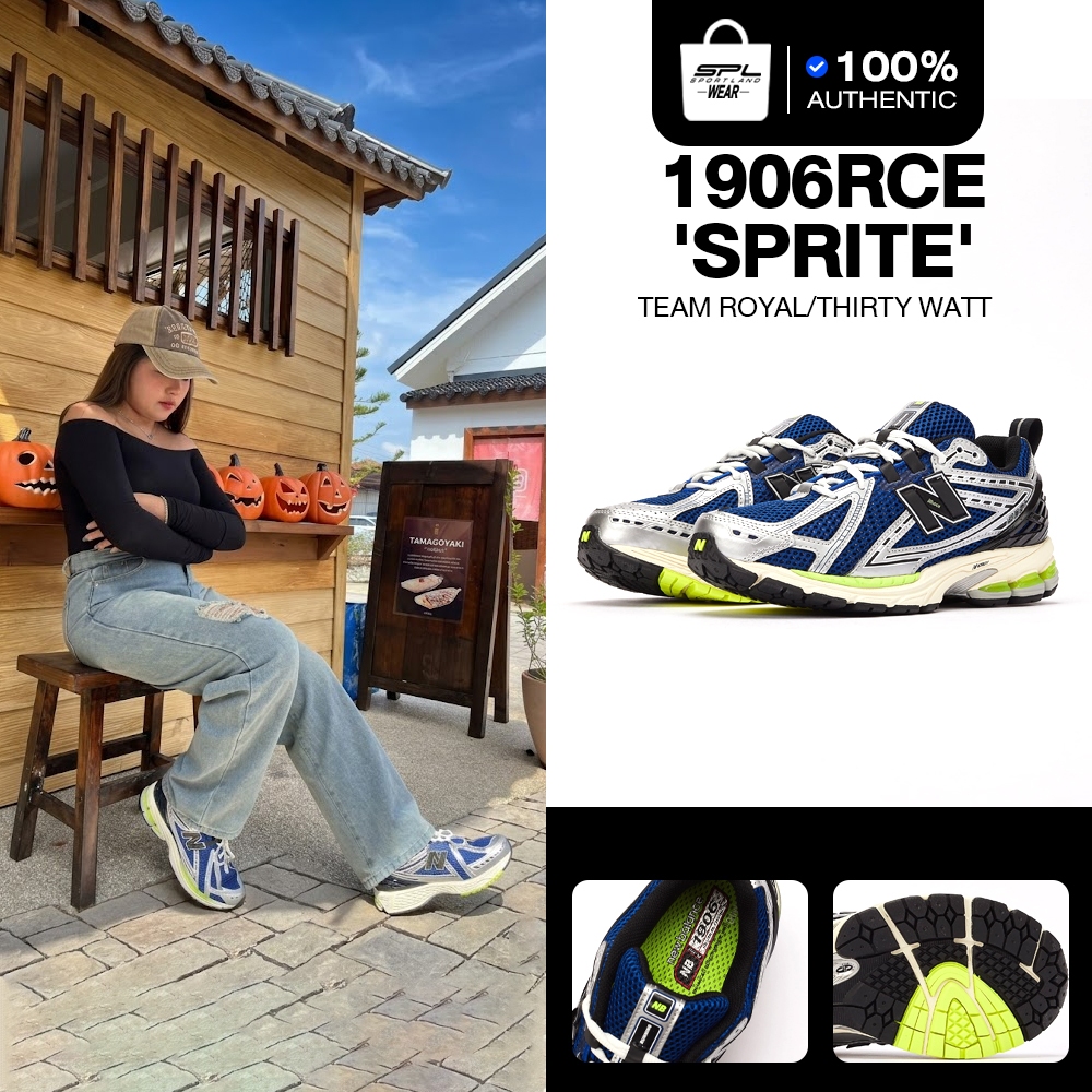 New Balance รองเท้าผ้าใบ รองเท้าแฟชั่น NB ND UX 1906R Team Royal Thirty Watt M1906RCE (5800)