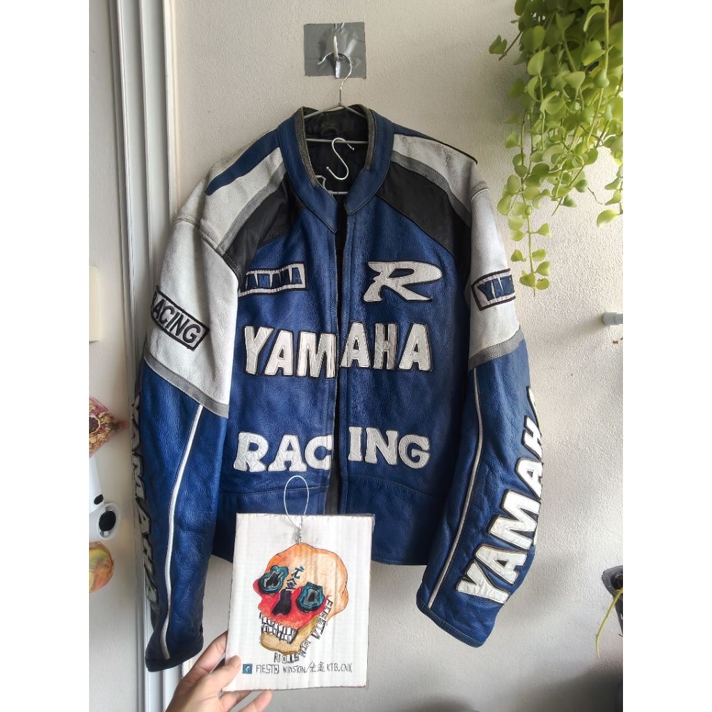 jacket yamaha racing vintage90sแท้ญี่ปุ่นมือสอง