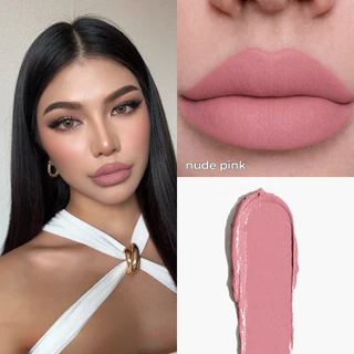 BRIANNA matte (บริอันน่า) เนื้อแมทสีนู้ดทาแล้วเป็นตัวแม่! เนื้อเบาสบายไม่แห้ง ติดทน80%