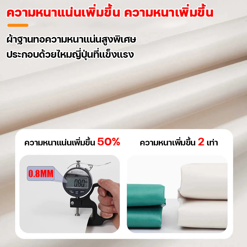 ผ้าใบกันแดดกันฝน เคลือบกันน้ำสองด้าน thumbnail 8