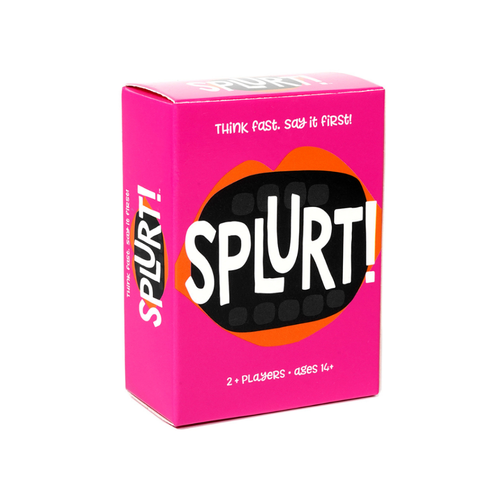 Splurt : Think fast say it first Board game - การ์ดเกม แข่งความไว Portable Party Card Game