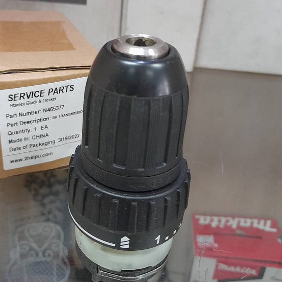 Stanley อะไหล่ชุดเกียร์ พร้อม หัวจับดอก ขนาด 10 มิล สว่านไร้สาย 12 โวลล์ รุ่น SCD12 part no.N465377