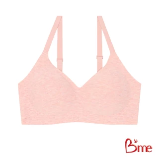 B'me เสื้อชั้นในไร้ขอบ level 2 ฟองกลาง รุ่น ME1A4X สีเทา สีนู้ด สีชมพู สีม่วง New M.7