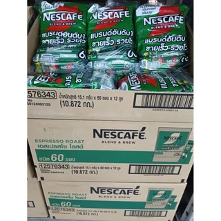 60 ซอง เนสกาแฟ 3 in 1 กาแฟปรุงสำเร็จ หอมเข้มข้น ชงง่ายทันที (สินค้าขายดี)