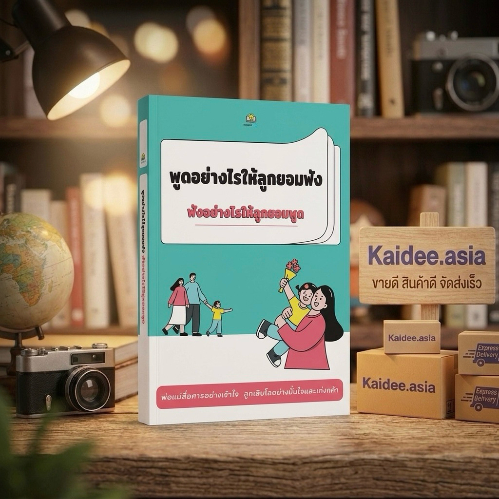 ✅ หนังสือขายดี พูดอย่างไรให้ลูกยอมฟัง ฟังอย่างไรให้ลูกยอมพูด สื่อสารอย่างเข้าใจ ลูกมั่นใจและเก่งกล้า