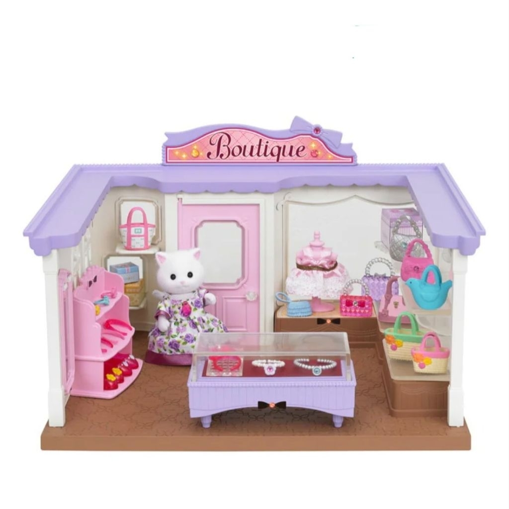 💥มือสอง​💥​ Sylvanian Families Boutique Set บ้านตุ๊กตาซิลวาเนียน