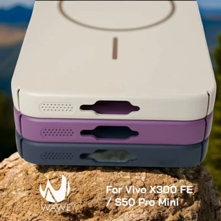 [ส่งจากกทม.] เคส Vivo X300 FE / Vivo S50 Pro Mini วัสดุ PC บางเฉียบ ฟีลจับพรีเมี่ยม รองรับวงแหวนแม่เหล็ก Magnet ด้านหลัง