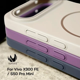 [ส่งจากกทม.] เคส Vivo X300 FE / Vivo S50 Pro Mini วัสดุ PC บางเฉียบ ฟีลจับพรีเมี่ยม รองรับวงแหวนแม่เหล็ก Magnet ด้านหลัง