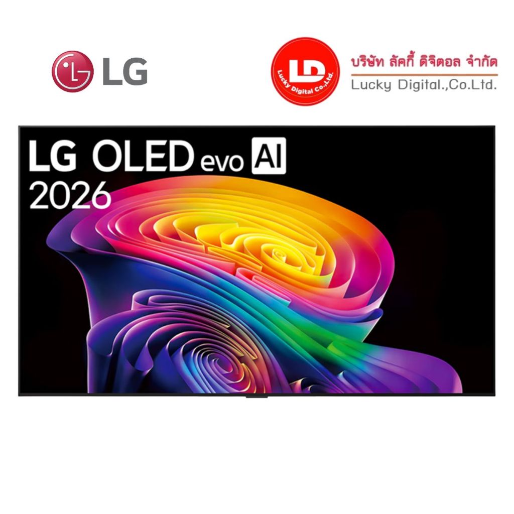 LG 55 นิ้ว รุ่น OLED55C6PSA LG OLED evo AI C6 4K Smart TV 2026 55C6