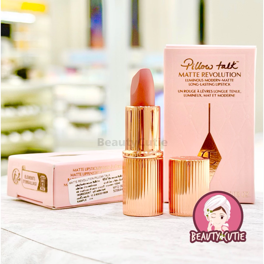 🌟Charlotte Tilbury Pillow Talk Matte Revolution mini 1.1 g ผลิตปี 2025🌟ป้ายห้าง แท้💯 จาก Central