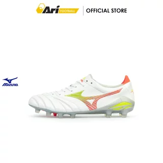 MIZUNO MORELIA NEO V JAPAN FG - WHITE รองเท้าฟุตบอล มิซูโน่ MORELIA NEO V JAPAN