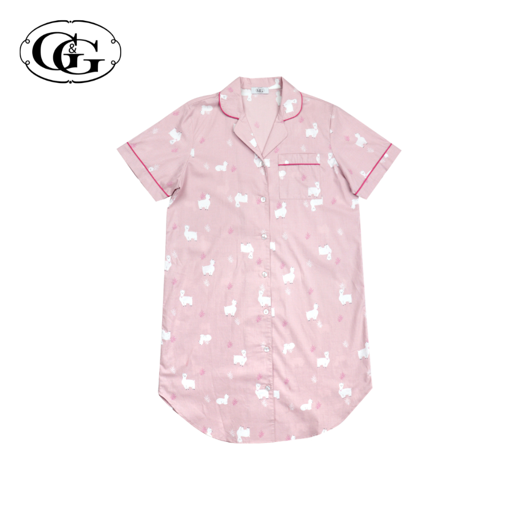 G&G قميص نوم قطن Alpaca — صورة 5