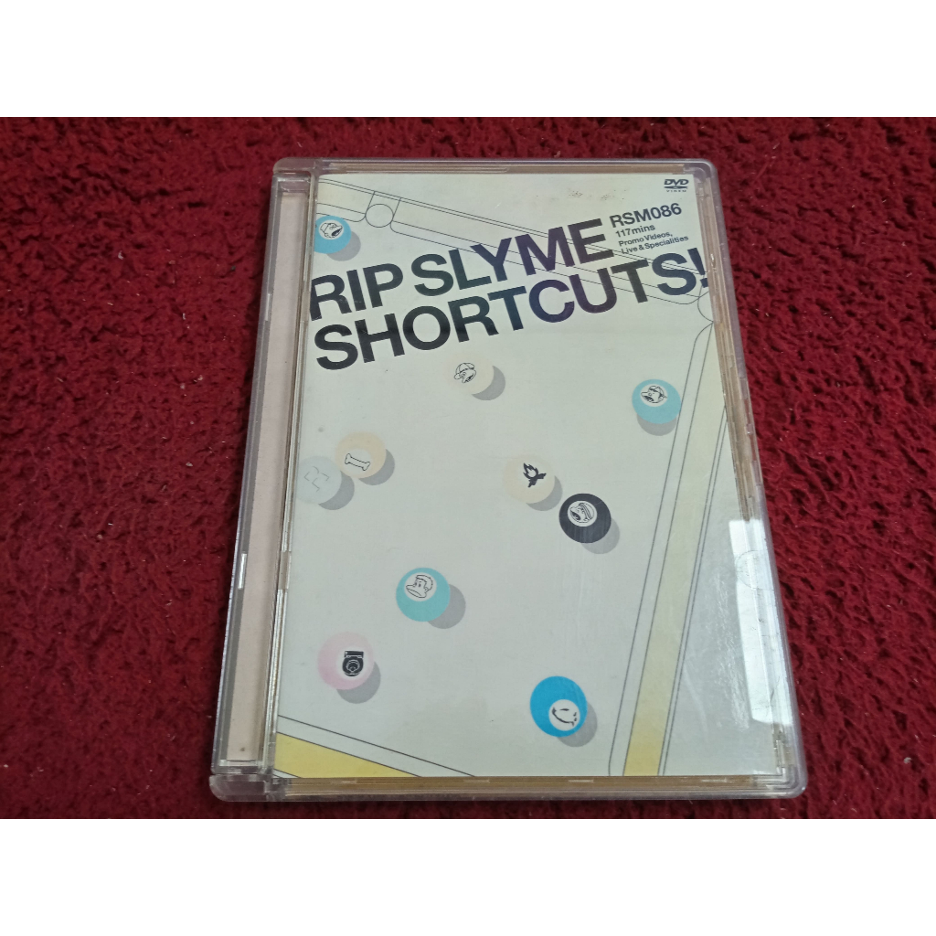 DVD สากล RIP SLYME "SHORTCUTS!"  สภาพตามรูปปก A2696