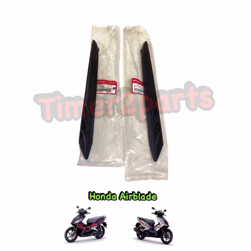 ต่อบนฝาข้างท้าย Airblade 1คู่ ตรงรุ่น มอเตอร์ไซค์ แท้ศูนย์ 83700+83800-KVG-900