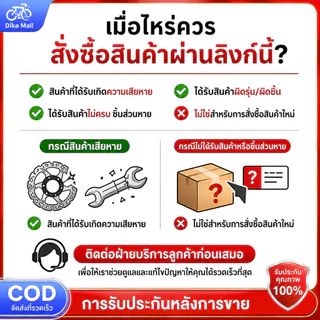 Dika Mallบริการหลังการขาย After-sales service