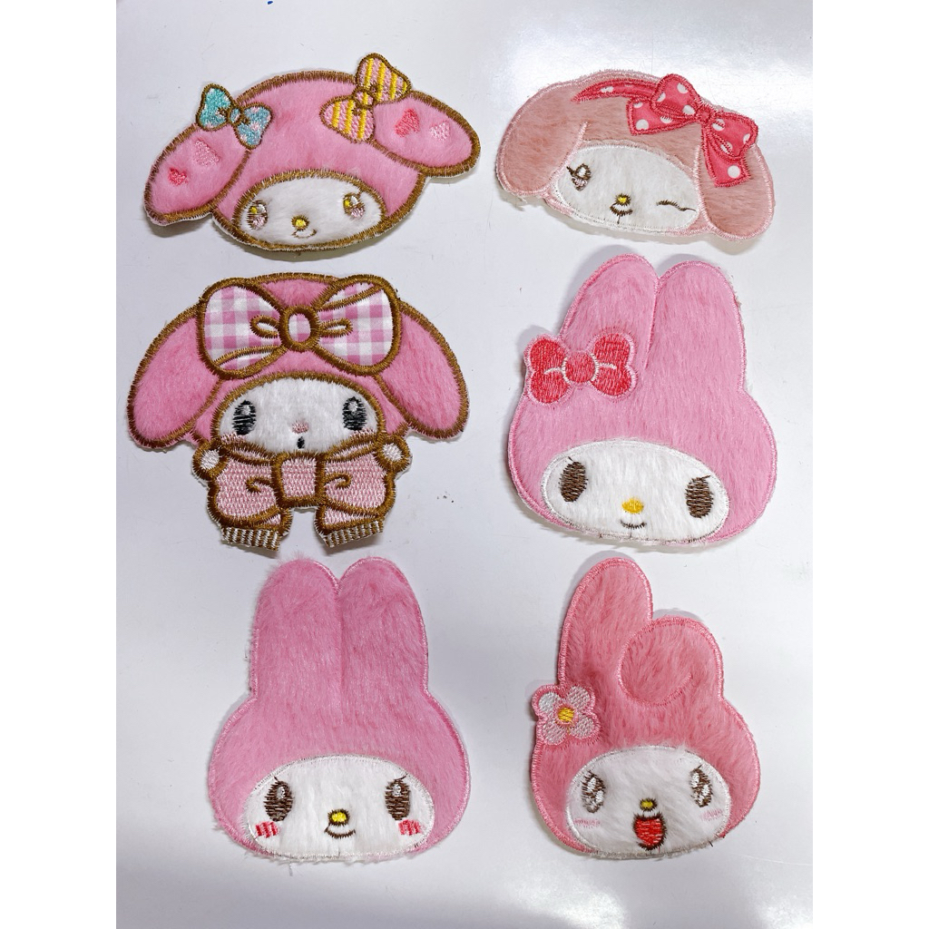 การ์ตูนขนนิ่ม น่ารัก diyงานเย็บ ตกแต่งเสื้อผ้า กระเป๋า กางเกง