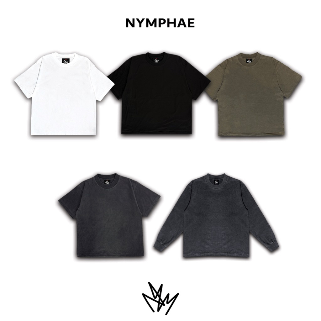 NYMPHAE Oversize/Boxy T-shirt โคตรนุ่ม โคตรสบาย