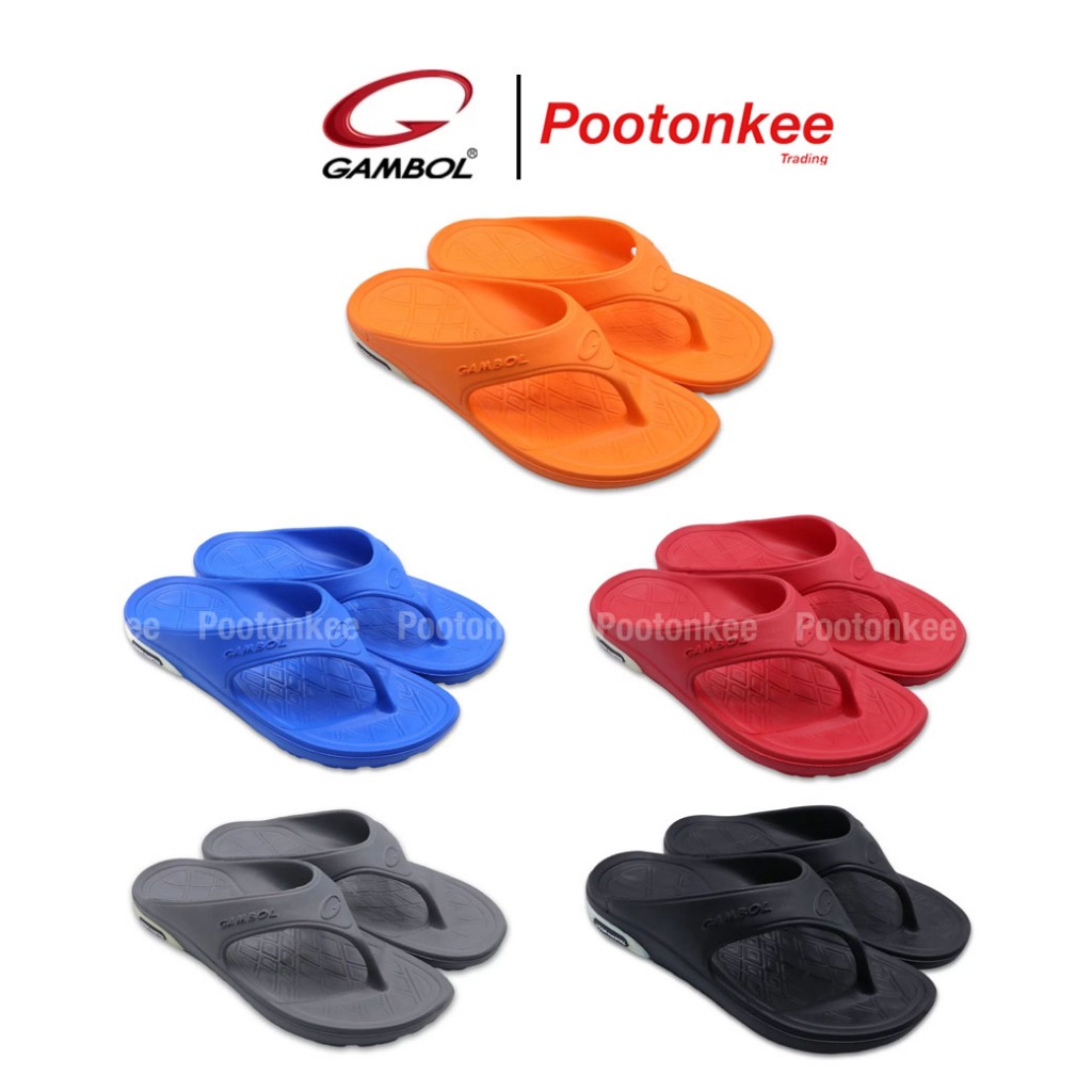GAMBOL แกมโบล รุ่น GM 41134 รองเท้าแตะวิ่ง รองเท้าแตะหนีบ ไซส์ 3-10