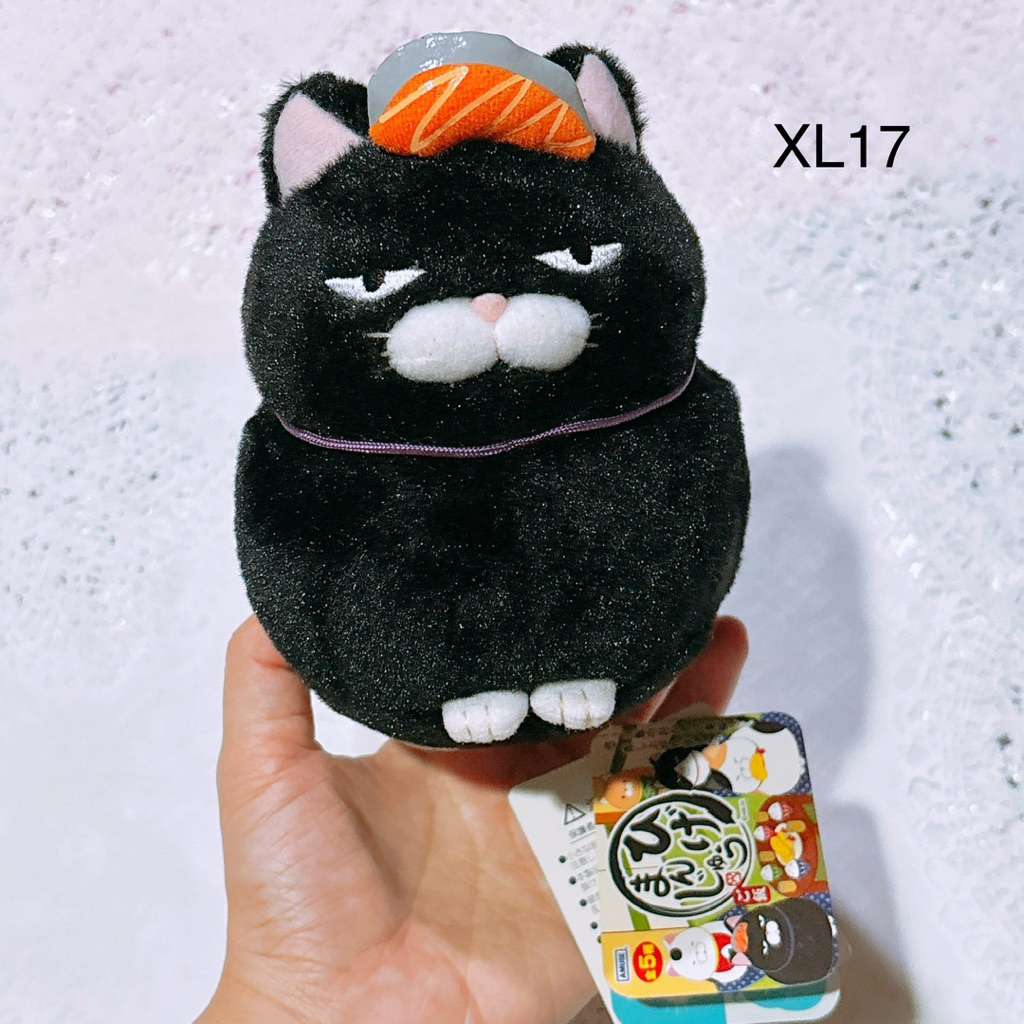 ตุ๊กตา แมวดำ แมวมงคล แมว อมูส amuse cat ขนเงาสวย