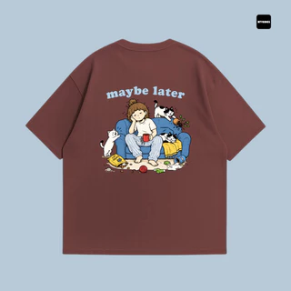 myyoungs - maybe later เสื้อยืดโอเวอร์ไซส์